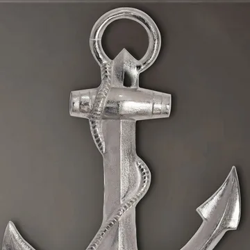 Eliena Väggdekoration 47 cm - silverfärgad - Inredning - Dekoration & inredningsdetaljer - Prydnadssaker - Skulptur