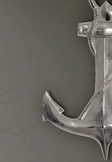 Eliena Väggdekoration 47 cm - silverfärgad - Inredning - Dekoration & inredningsdetaljer - Prydnadssaker - Skulptur