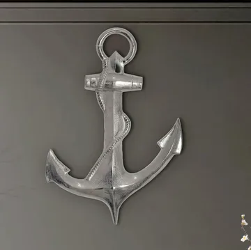 Eliena Väggdekoration 47 cm - silverfärgad - Inredning - Dekoration & inredningsdetaljer - Prydnadssaker - Skulptur