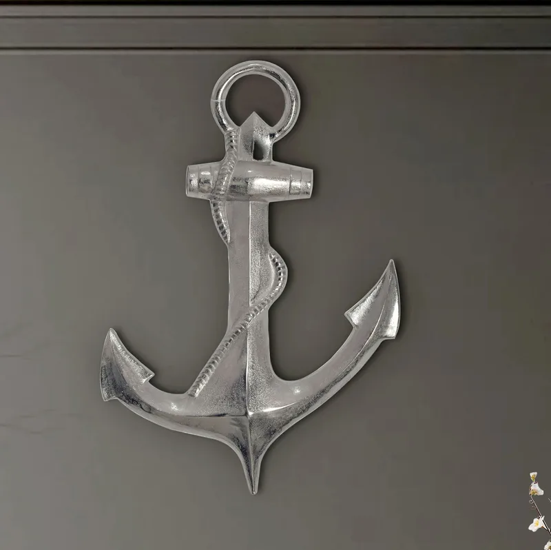 Eliena Väggdekoration 47 cm - silverfärgad - Inredning - Dekoration & inredningsdetaljer - Prydnadssaker - Skulptur