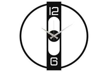 Enzo - Svart - Inredning - Väggdekor - Väggklocka & väggur