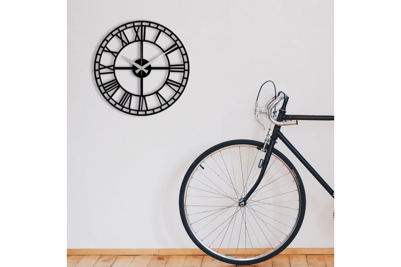 Enzoclock - S002 - Svart - Inredning - Väggdekor - Väggklocka & väggur