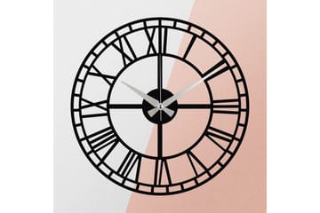 Enzoclock - S002 - Svart - Inredning - Väggdekor - Väggklocka & väggur