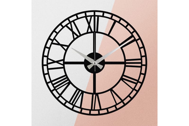 Enzoclock - S002 - Svart - Inredning - Väggdekor - Väggklocka & väggur