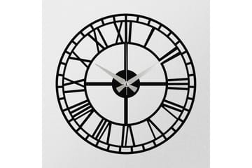 Enzoclock - S002 - Svart - Inredning - Väggdekor - Väggklocka & väggur