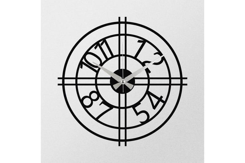 Enzoclock - S010 - Svart - Inredning - Väggdekor - Väggklocka & väggur
