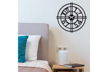 Enzoclock - S010 - Svart - Inredning - Väggdekor - Väggklocka & väggur