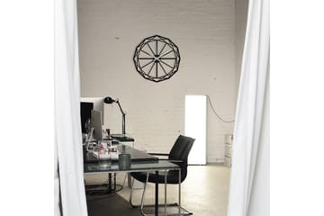 Enzoclock - S013 - Svart - Inredning - Väggdekor - Väggklocka & väggur