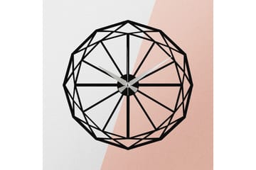 Enzoclock - S013 - Svart - Inredning - Väggdekor - Väggklocka & väggur