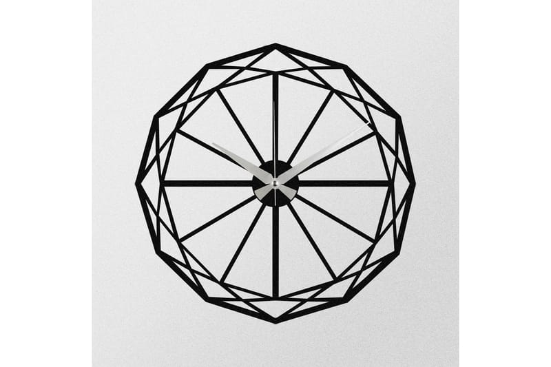 Enzoclock - S013 - Svart - Inredning - Väggdekor - Väggklocka & väggur