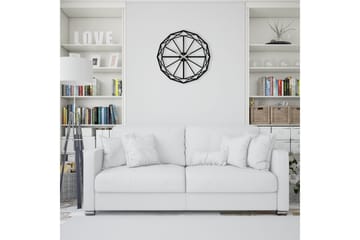 Enzoclock - S013 - Svart - Inredning - Väggdekor - Väggklocka & väggur