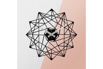 Enzoclock - S015 - Svart - Inredning - Väggdekor - Väggklocka & väggur