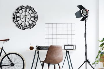 Enzoclock - S016 - Svart - Inredning - Väggdekor - Väggklocka & väggur