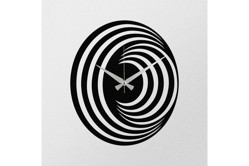 Enzoclock - S017 - Svart - Inredning - Väggdekor - Väggklocka & väggur