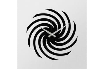 Enzoclock - S023 - Svart - Inredning - Väggdekor - Väggklocka & väggur