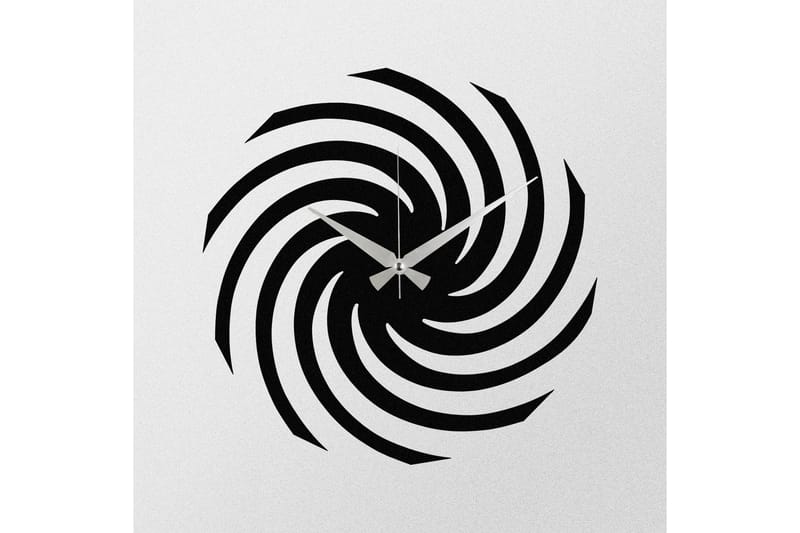 Enzoclock - S023 - Svart - Inredning - Väggdekor - Väggklocka & väggur