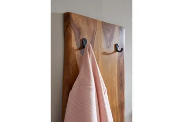 Kapprum Wohnling Väggmonterad klädhängare i massivt trä 2-radig krokslåda - Förvaring - Klädförvaring - Klädhängare - Krokar