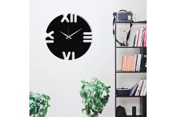 Leon - Svart - Inredning - Väggdekor - Väggklocka & väggur