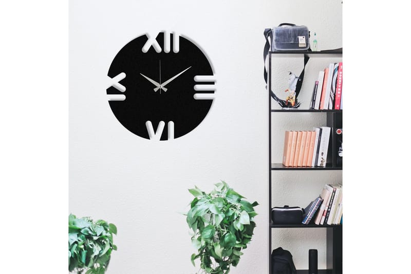 Leon - Svart - Inredning - Väggdekor - Väggklocka & väggur