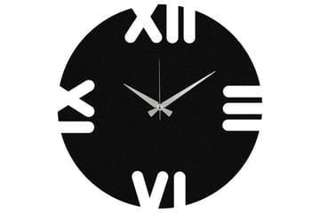 Leon - Svart - Inredning - Väggdekor - Väggklocka & väggur