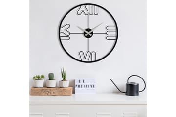 Mali - Svart - Inredning - Väggdekor - Väggklocka & väggur