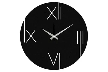 One - Svart - Inredning - Väggdekor - Väggklocka & väggur