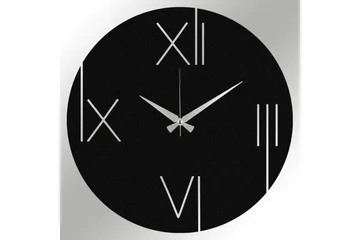 One - Svart - Inredning - Väggdekor - Väggklocka & väggur