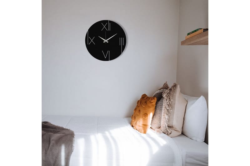 One - Svart - Inredning - Väggdekor - Väggklocka & väggur