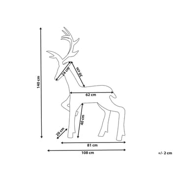 Juldekoration Utomhus Husavik - Inredning - Väggdekor - Skylt - Husnummerskylt