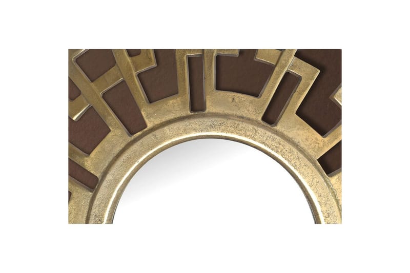 Spegel Wohnling Art Deco Rund 60 cm Modern - Inredning - Spegel - Hallspegel