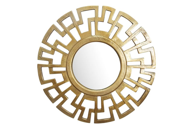 Spegel Wohnling Art Deco Rund 60 cm Modern - Inredning - Väggdekor - Dekorplast & kakeldekor