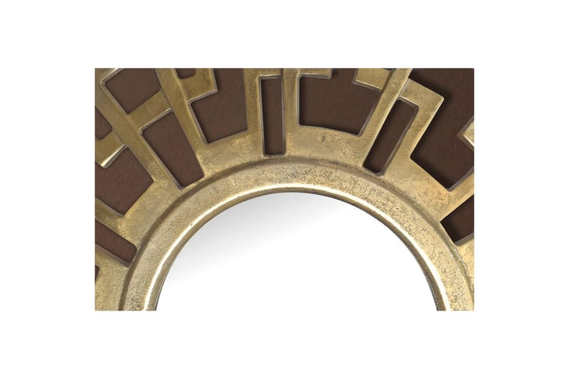 Spegel Wohnling Art Deco Rund 60 cm Modern - Inredning - Väggdekor - Dekorplast & kakeldekor