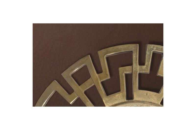 Spegel Wohnling Art Deco Rund 60 cm Modern - Inredning - Väggdekor - Dekorplast & kakeldekor