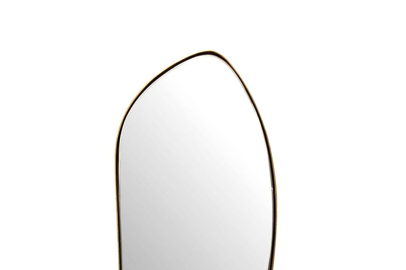 Spegel Wohnling Asymmetrisk metallram oval 90 cm - Inredning - Spegel - Hallspegel