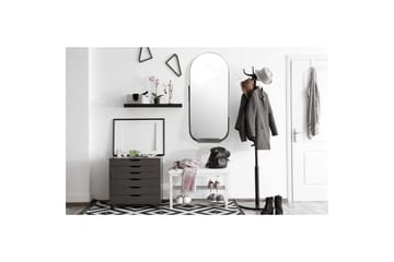 Spegel Wohnling Asymmetrisk metallram oval 90 cm - Inredning - Väggdekor - Dekorplast & kakeldekor
