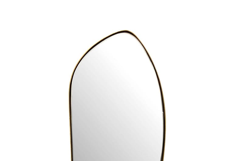 Spegel Wohnling Asymmetrisk metallram oval 90 cm - Inredning - Väggdekor - Dekorplast & kakeldekor