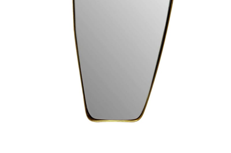 Spegel Wohnling Asymmetrisk metallram oval 90 cm - Inredning - Spegel - Hallspegel