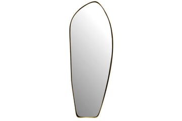 Spegel Wohnling Asymmetrisk metallram oval 90 cm - Inredning - Spegel - Hallspegel