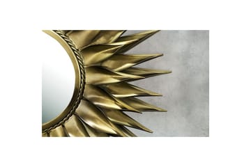 Spegel Wohnling Sun Style Metallram Rund 60 cm - Inredning - Väggdekor - Dekorplast & kakeldekor