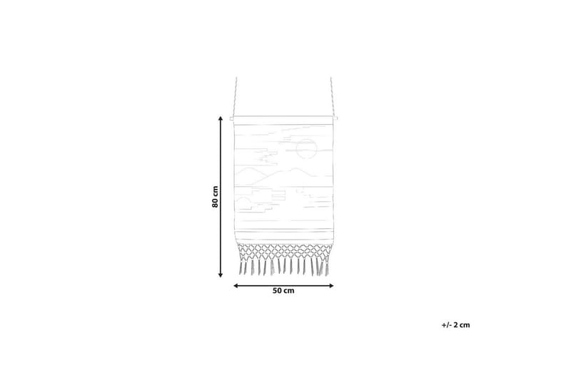Väggdekoration i tyg Sadda - Inredning - Tavlor & posters - Canvastavla
