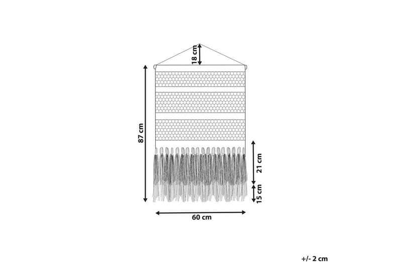Väggdekoration i tyg Pariko - Inredning - Tavlor & posters - Canvastavla