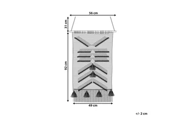 Väggdekoration i tyg Pakpattan - Inredning - Tavlor & posters - Canvastavla