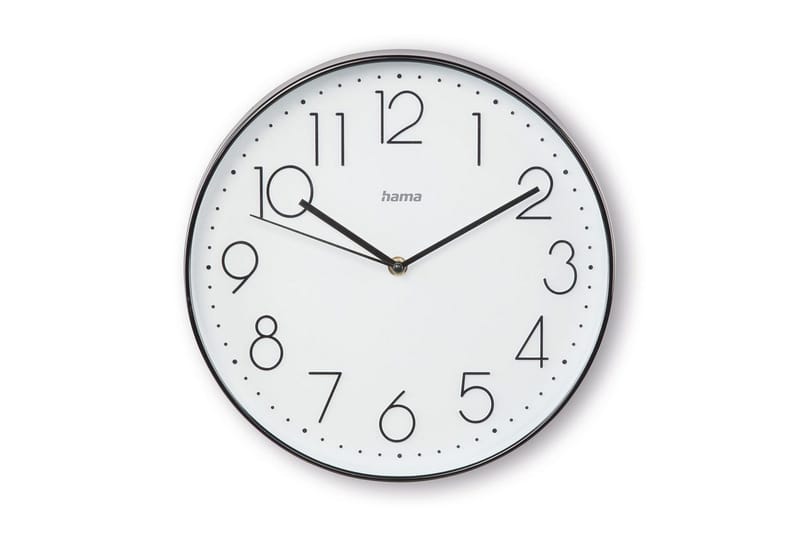 Väggklocka Hama Corsica 30 cm, Svart
