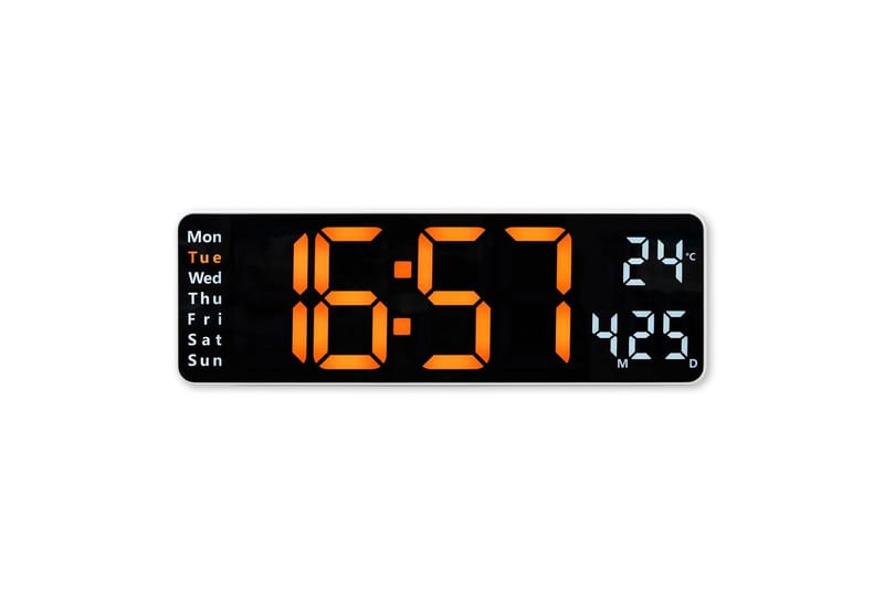 Väggklocka Hama Digital Santa Cruz, Svart