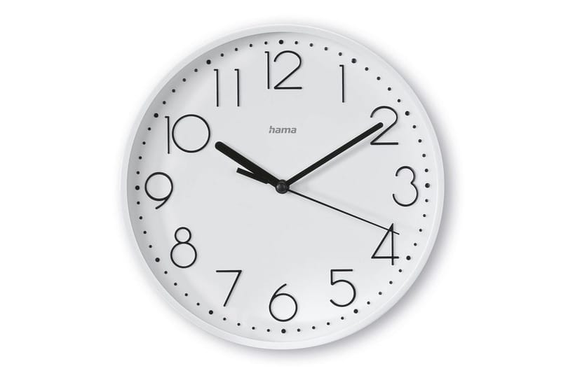 Väggklocka Hama Salina 22 cm, Vit