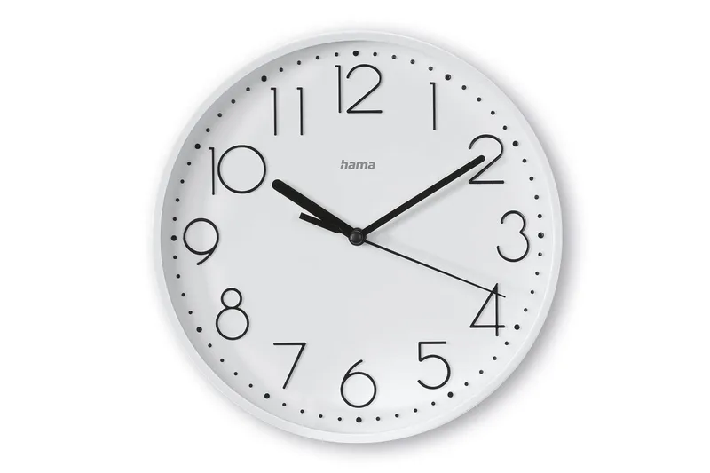 Väggklocka Hama Salina 22 cm, Vit