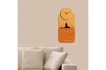 2-Delar - Flerfärgad - Inredning - Väggdekor - Väggklocka & väggur