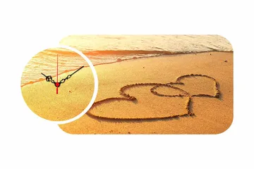 2-Delar - Flerfärgad - Inredning - Väggdekor - Väggklocka & väggur