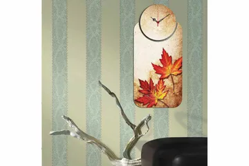 2-Delar - Flerfärgad - Inredning - Väggdekor - Väggklocka & väggur