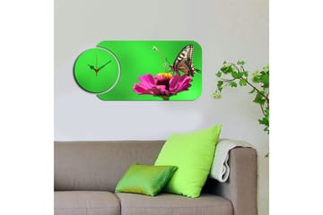 2-Delar - Flerfärgad - Inredning - Väggdekor - Väggklocka & väggur